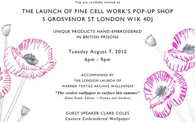 Fine Cell Work Launches Pop-Up Shop in Mayfair