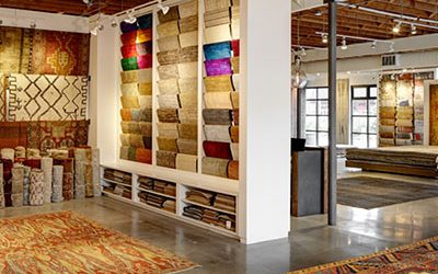 Four destination showrooms for rugs